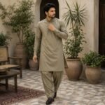 Premium Wash & Wear Fabric Warm Stone/Greige