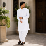 Executive Wash & Wear Fabric -White - Image 2