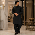 Executive Wash & Wear Fabric - Black - Image 4
