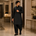 Executive Wash & Wear Fabric - Black - Image 3