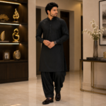 Executive Wash & Wear Fabric - Black - Image 2
