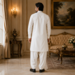 Premium Wash & Wear Fabric White - Image 4