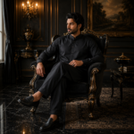 Premium Wash & Wear Fabric Black - Image 3